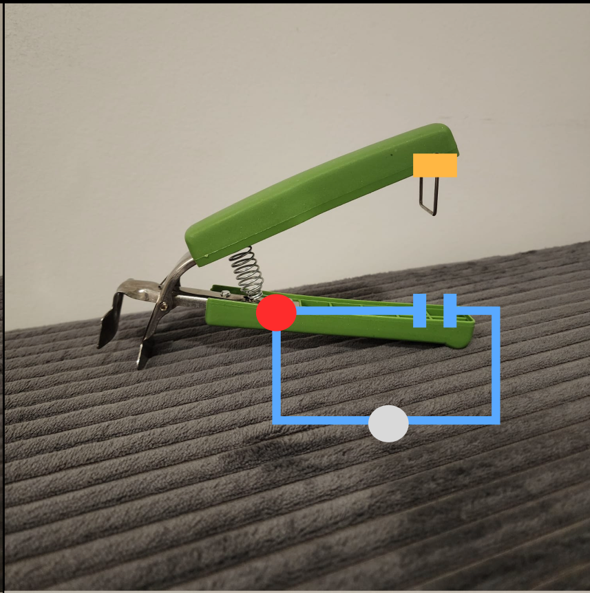 Pot gripper unconnected